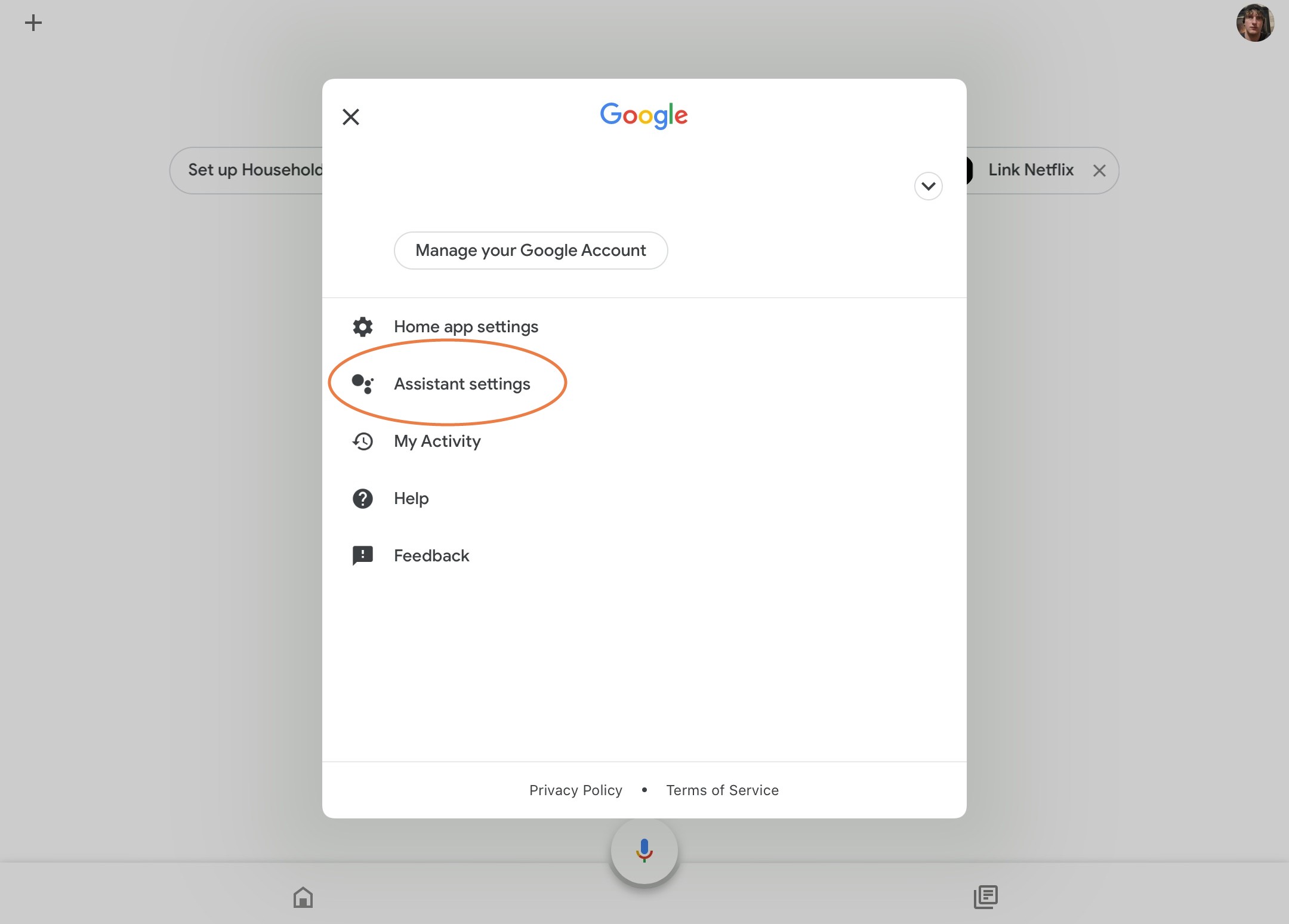 Connect multiple google store homes