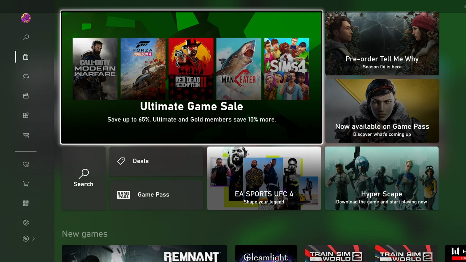 Games on best sale xbox one store