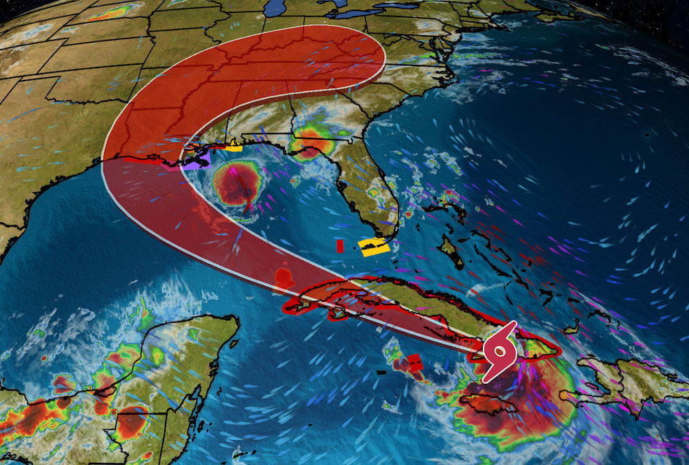 Best Trackers for Severe Storms Now Approaching Gulf Coast | Digital Trends