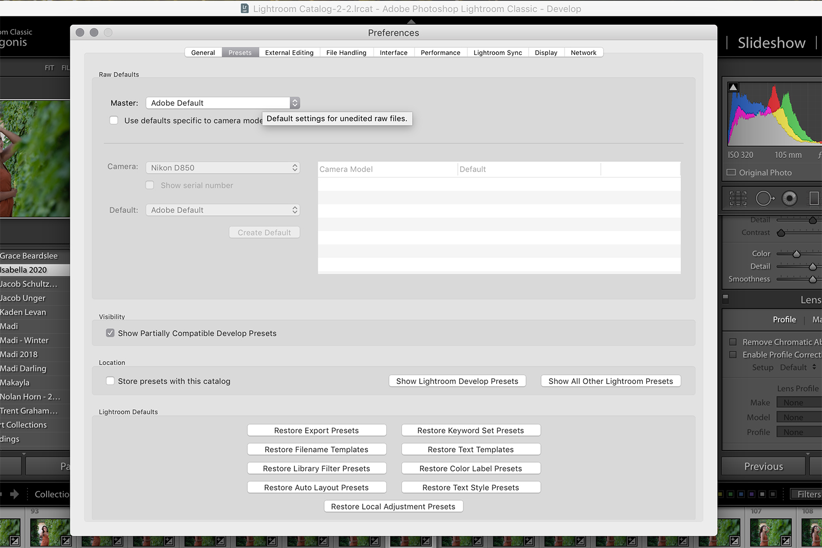 How to Adjust Lightroom RAW Defaults for Faster Editing Digital