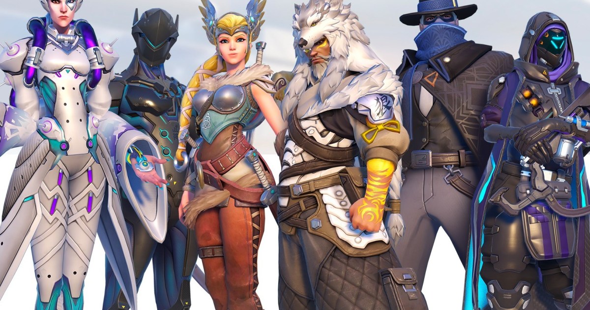 Tracer's hero and gun skins - All events included