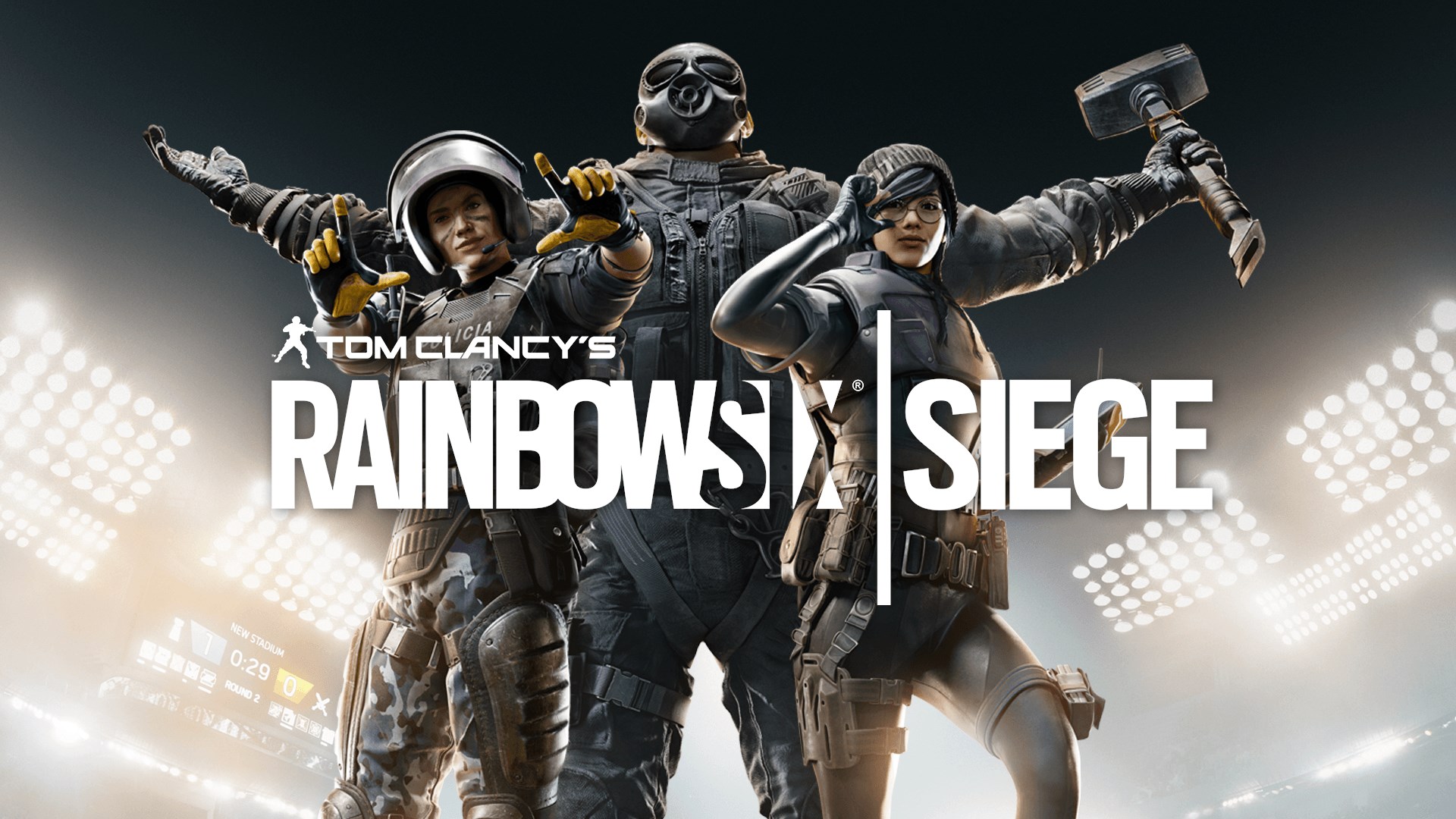 Rainbow Six Siege title image.