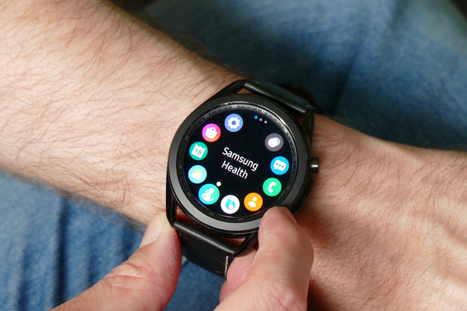 Samsung galaxy watch 3 deal hot sale