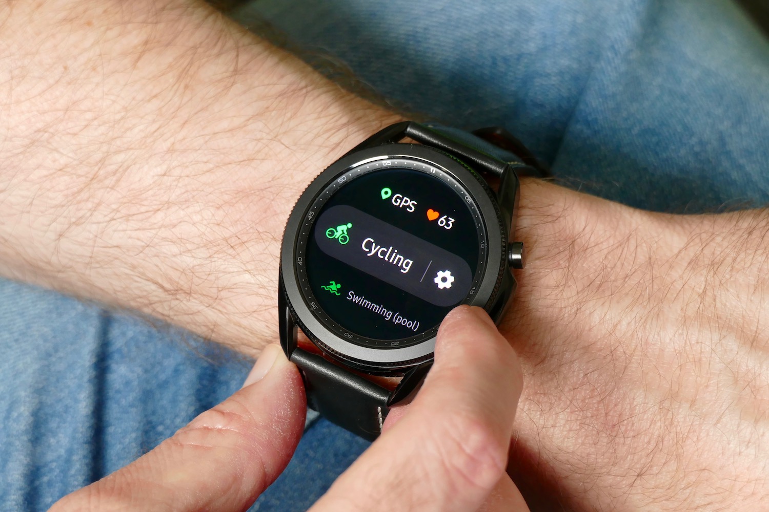 Galaxy watch 3 online gps