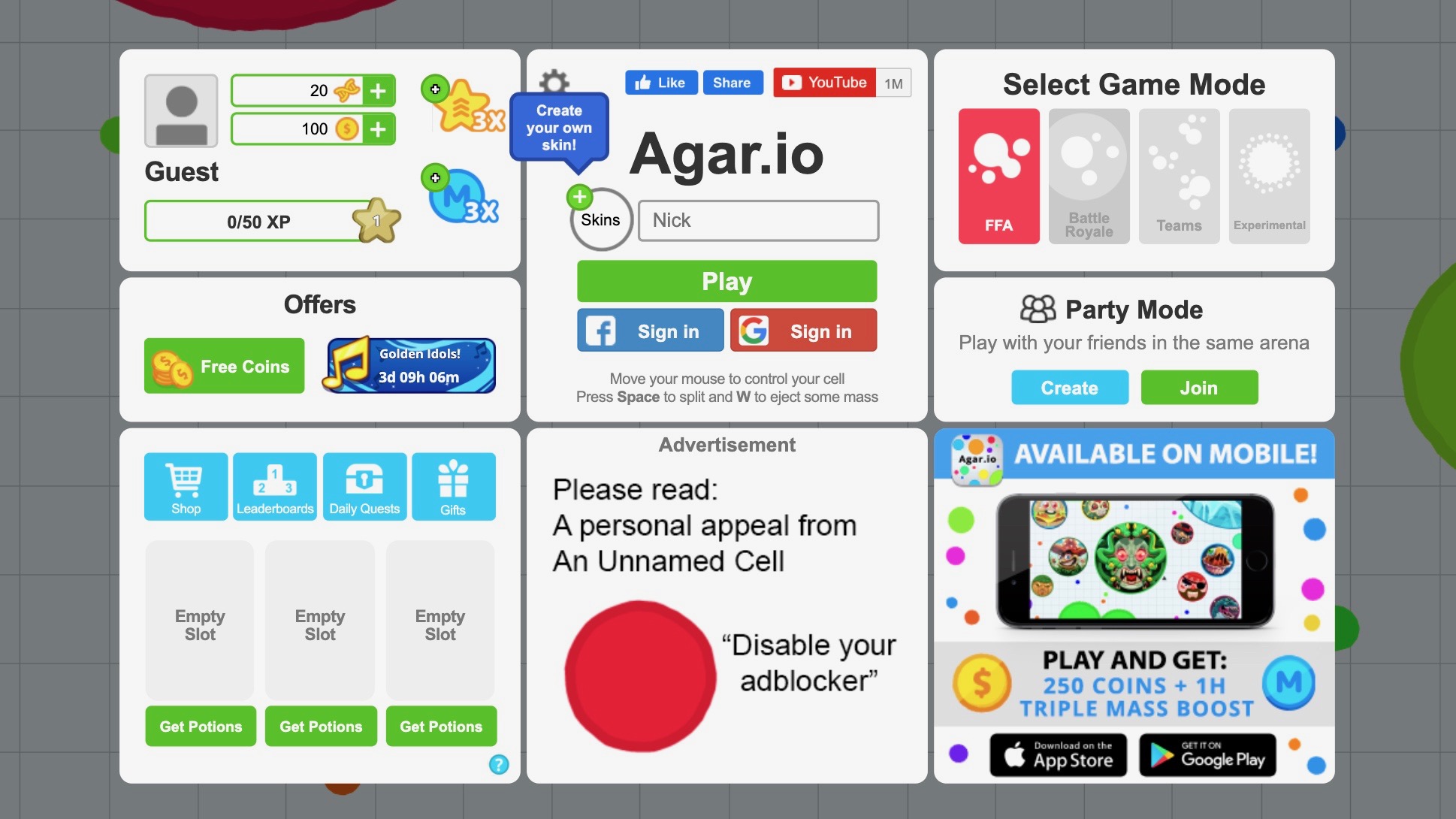 How to Be Good at Agar.io: 11 Steps (with Pictures) - wikiHow
