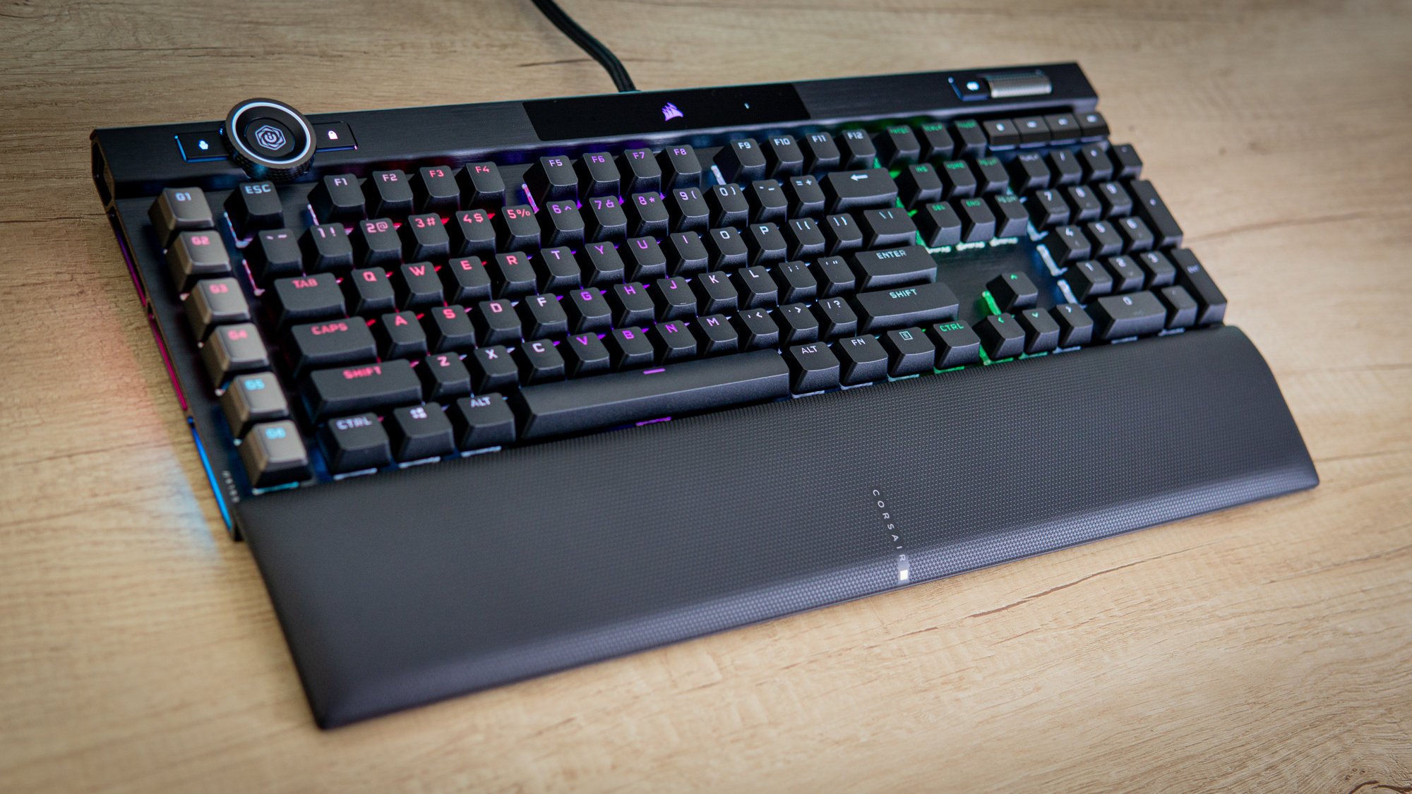 Corsair K100 RGB: The Most RGB In Any Keyboard Ever | Digital Trends