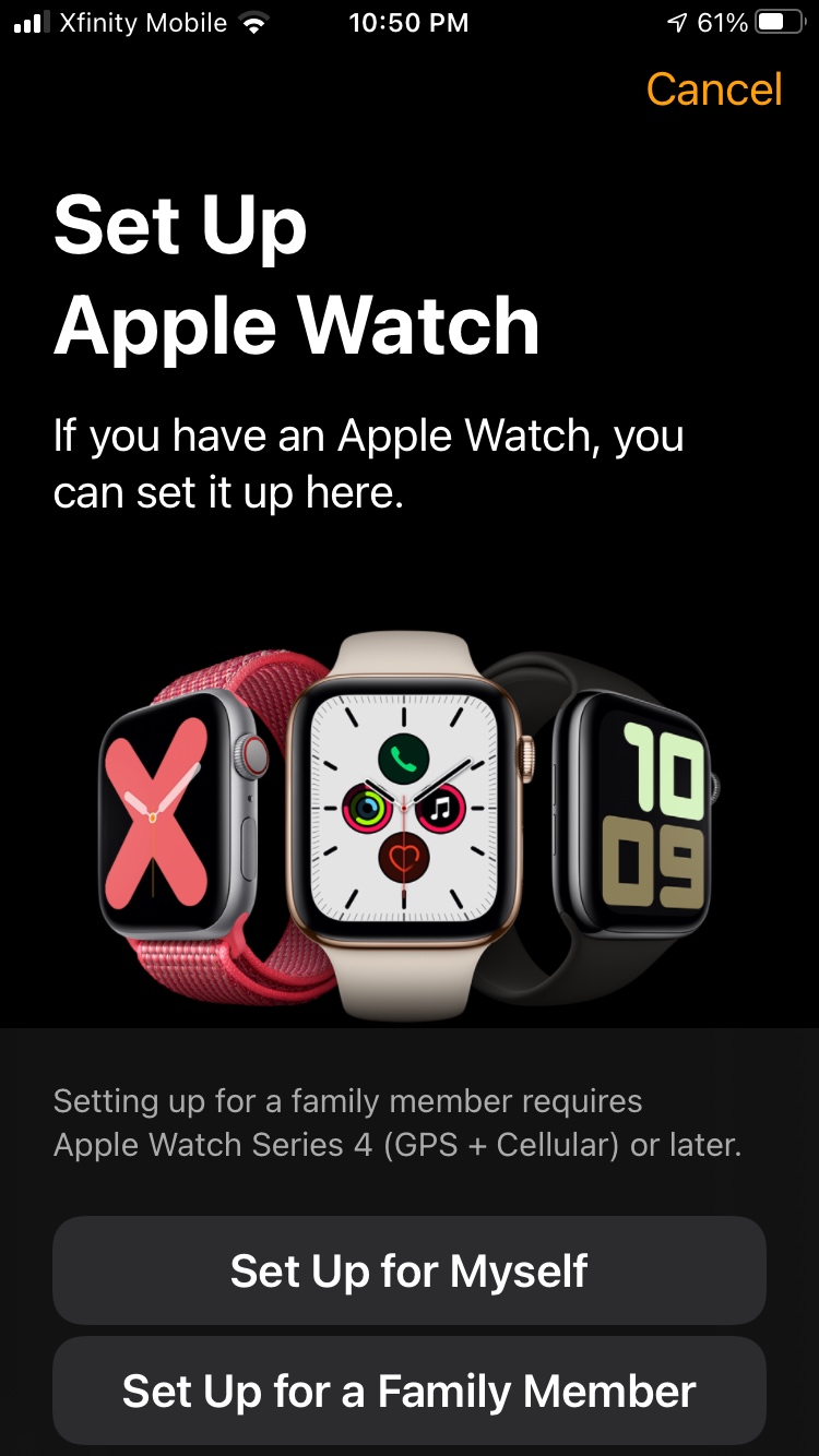 Pairing apple watch series on sale 4