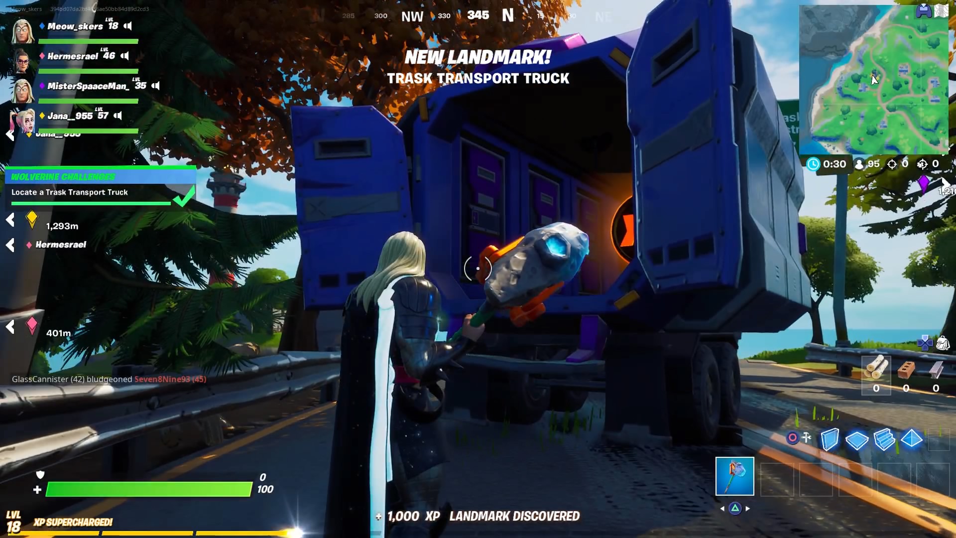 Fortnite Season 4 Week 5 Challenge Guide How to Locate a Trask