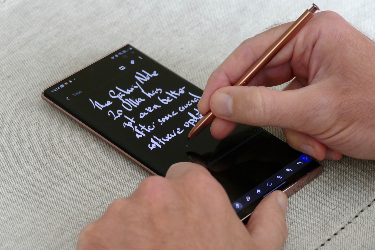 Samsung S One Step Away From Admitting No One Wants An S Pen Digital   Galaxy Note 20 Ultra S Pen Screen 