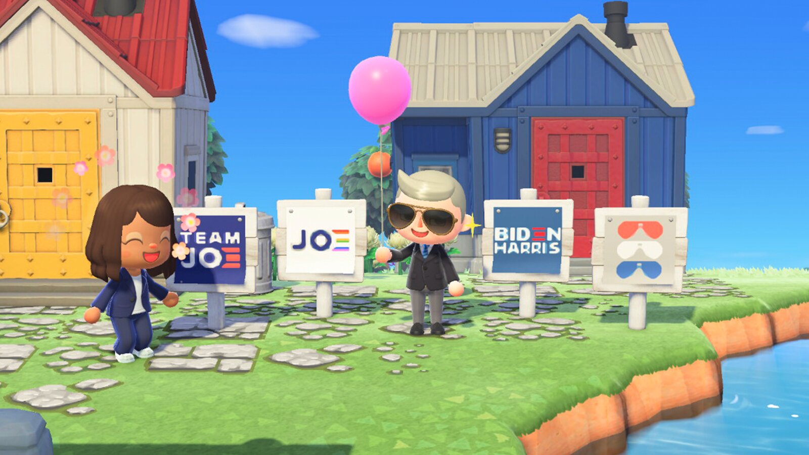 Animal Crossing Adds Biden Yard Signs For Its Players Digital Trends