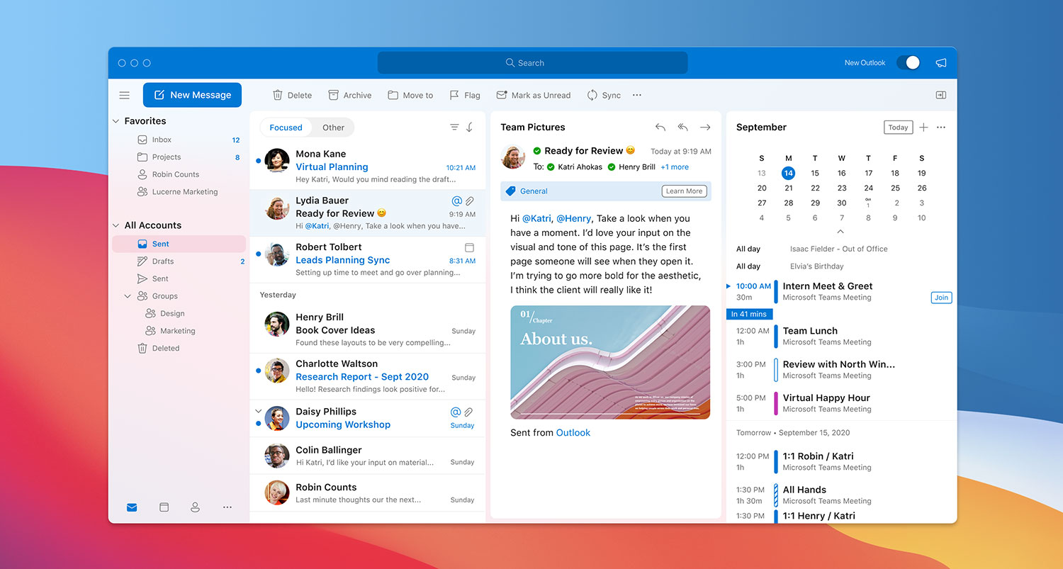 Outlook For Mac Is Now Faster And Far More Beautiful Digital Trends