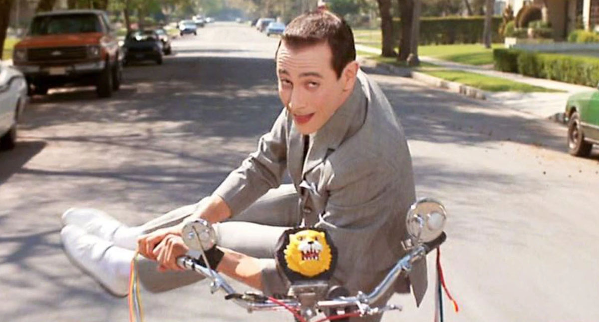 Paul Reubens in Pee-wee's Big Adventure