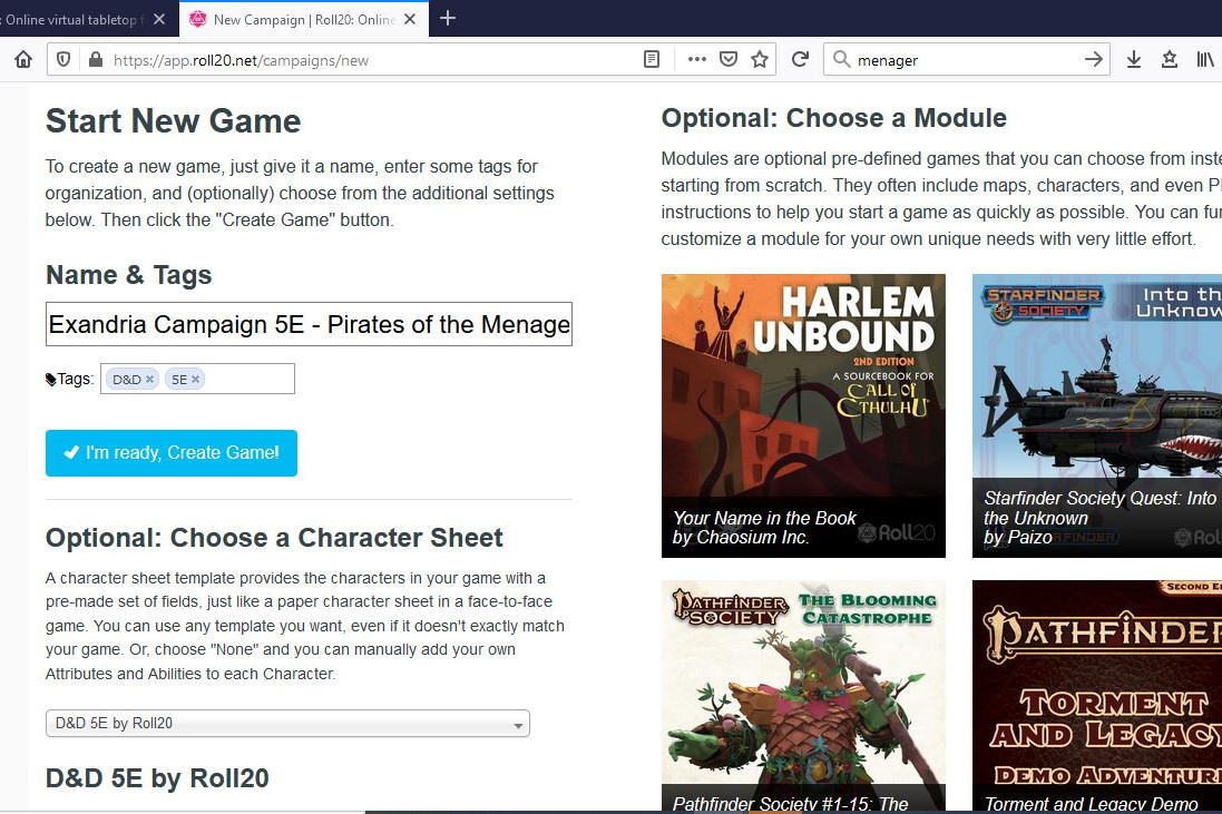 ROGUE STORE  Roll20 Marketplace: Digital goods for online