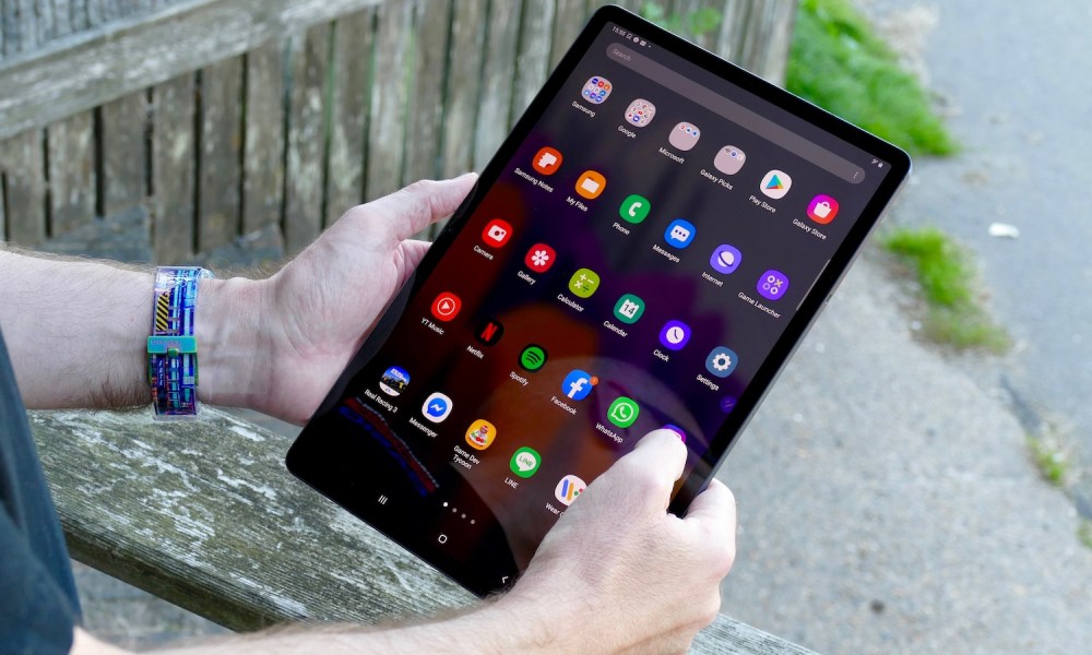 Samsung Galaxy Tab S7 Plus Apps.