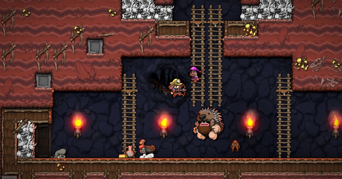 Spelunky 2 is a brutal, hilarious co-op platformer on Xbox Game