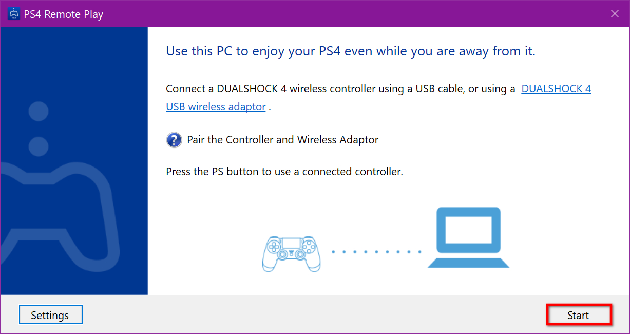 Ps4 remote store play win 7