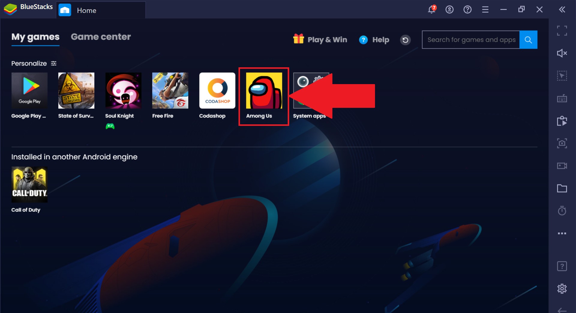 How to install or update Among Us on BlueStacks 5 – BlueStacks Support