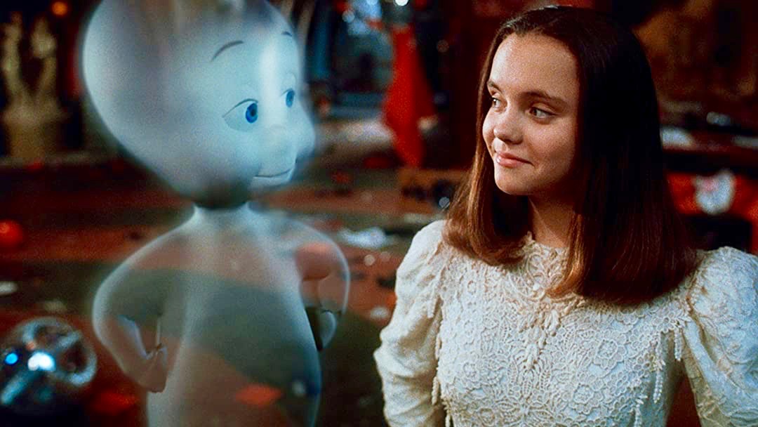 Casper el fantasma amistoso y Christina Ricci en Casper.