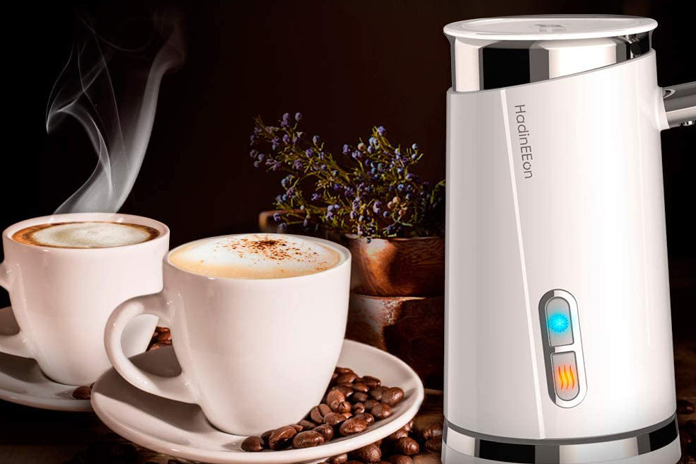 HadinEEon Handheld Milk Frother 300ml - Best Quality Coffee