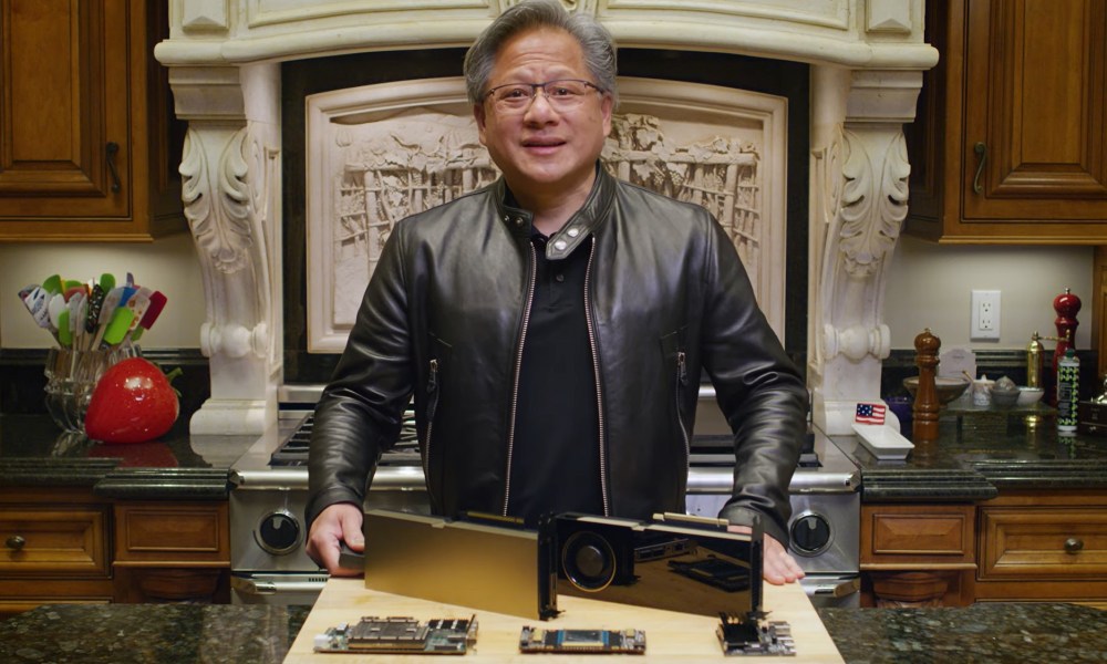 Jensen Huang at GTX 2020.