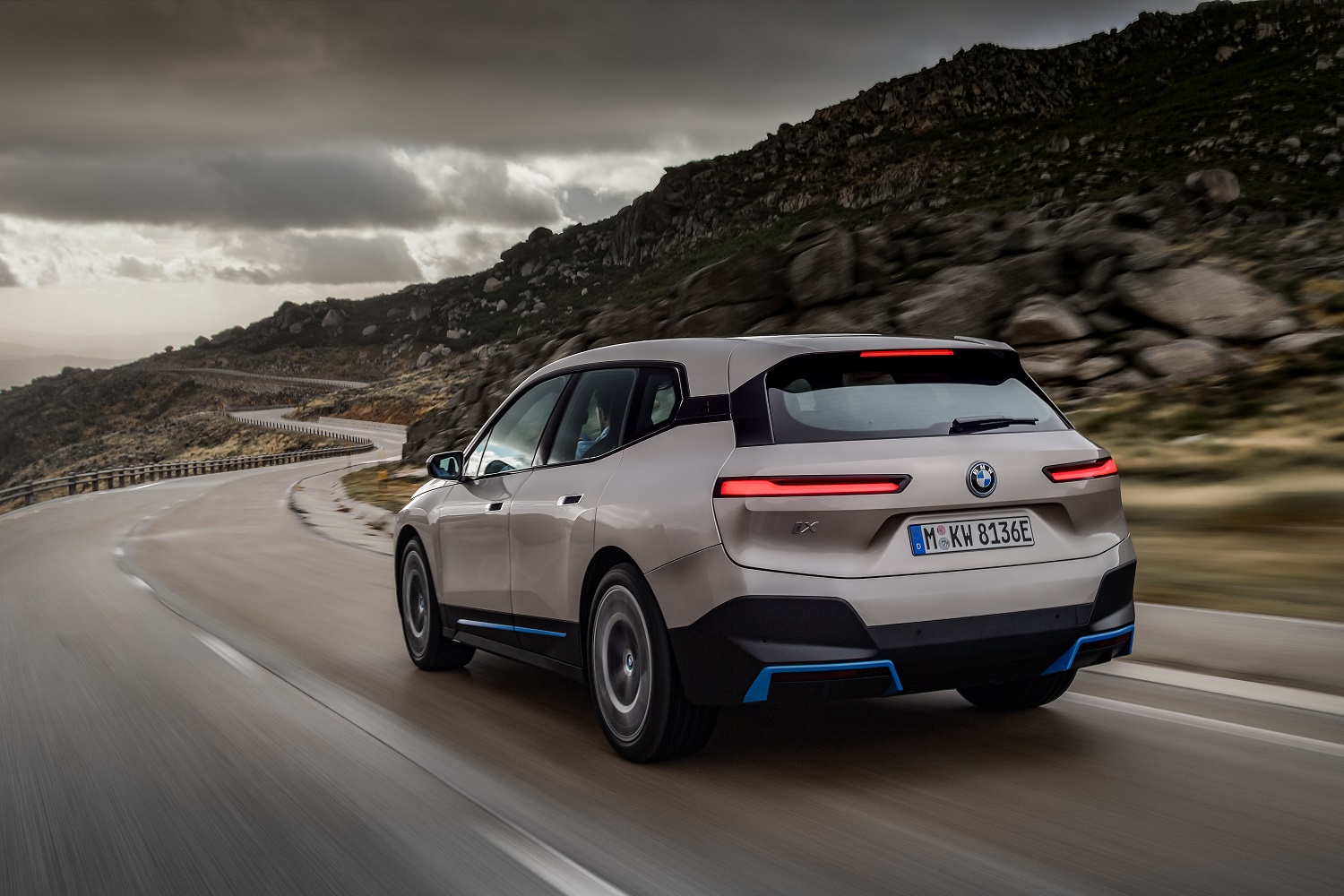 BMW's iX is a flagship electric SUV with 300 miles of range