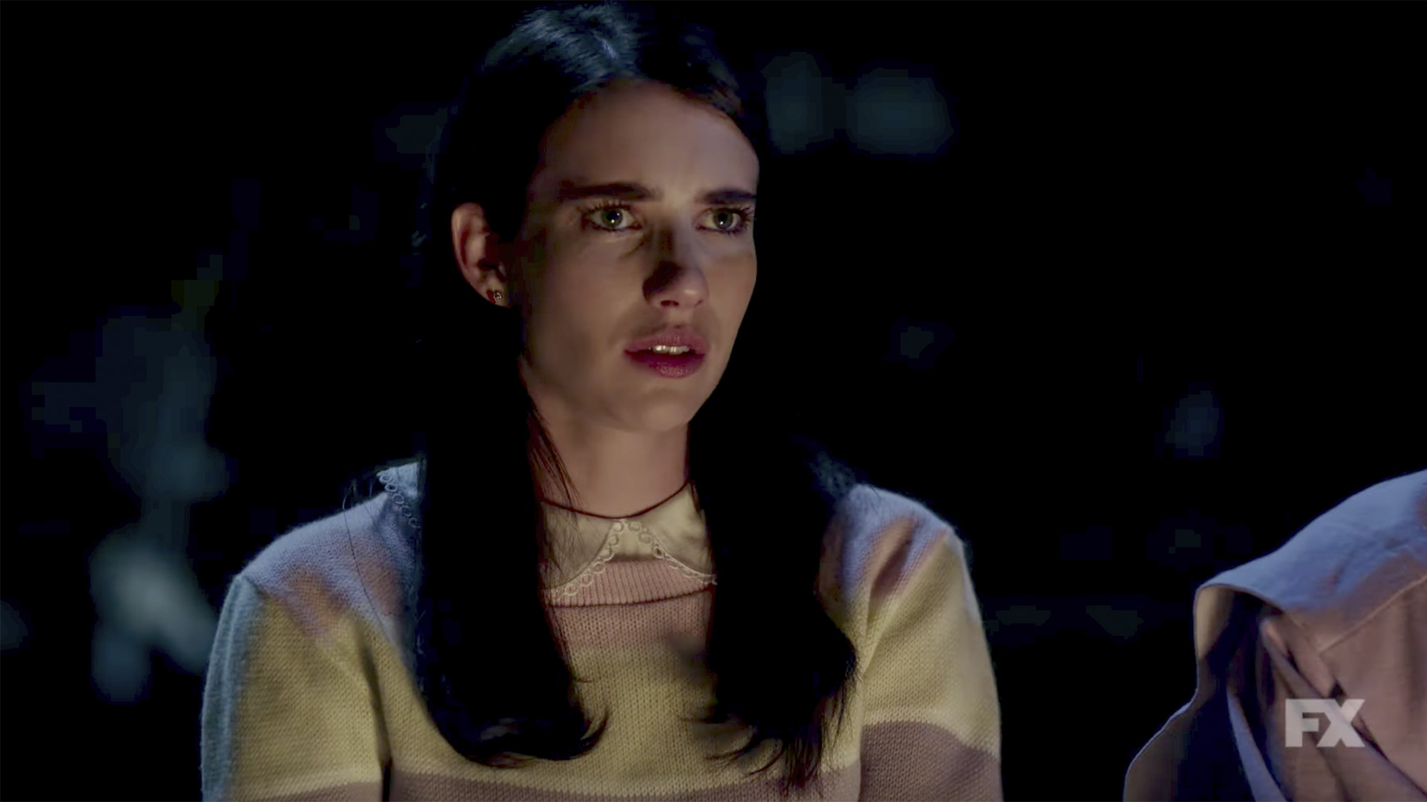 Emma Roberts dans American Horror Story : 1984.