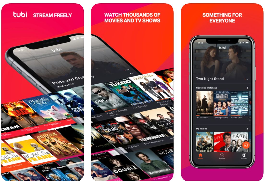 Save money with the best free movie apps for iPhone and Android