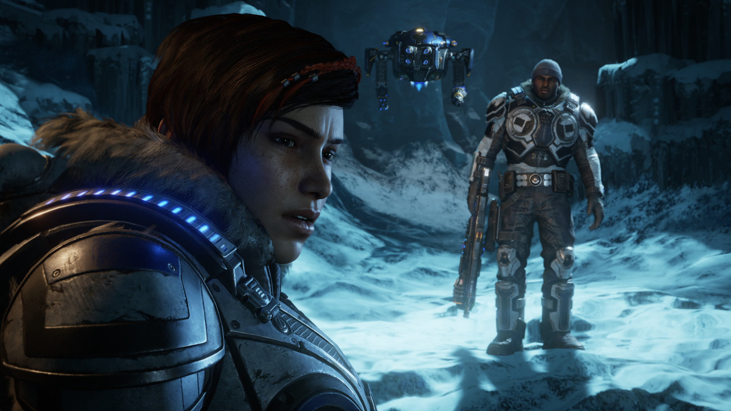 Скриншот из кампании Gears 5.