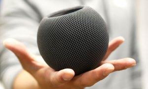 homepod mini hand side