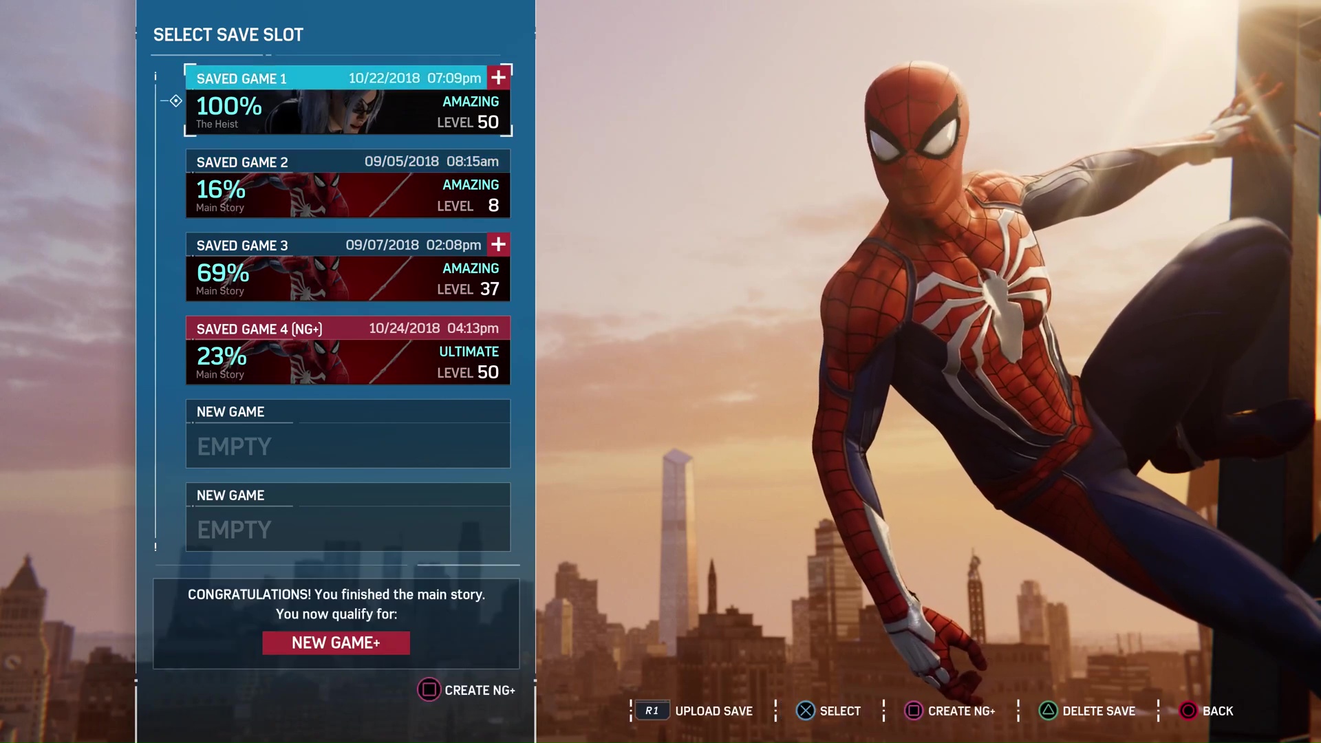 How to Transfer Your Marvel's Spider-Man Save From PS4 to PS5