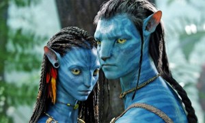 Neytiri and Jake in Avatar.