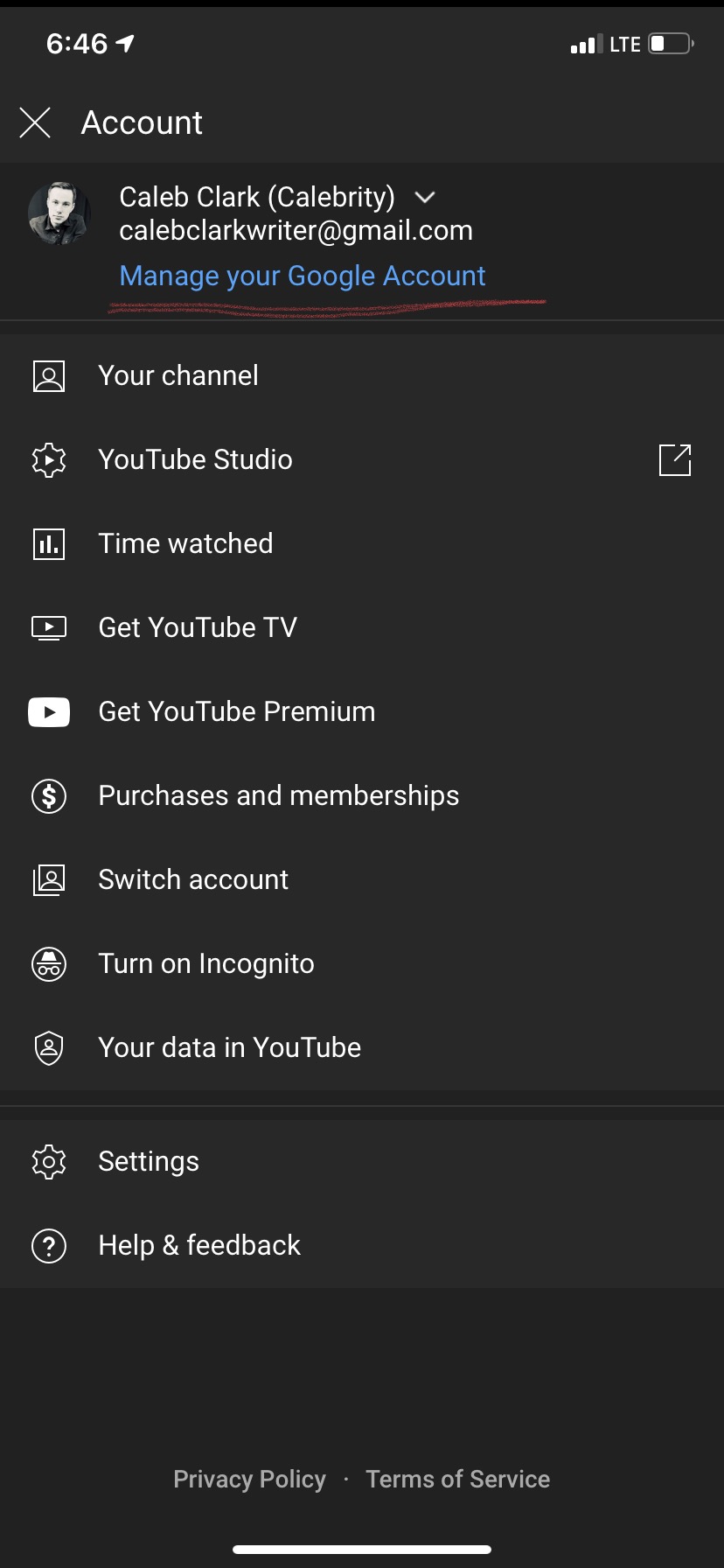 How to delete discount purchase history on youtube