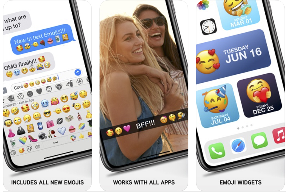 keyboard app with new emojis