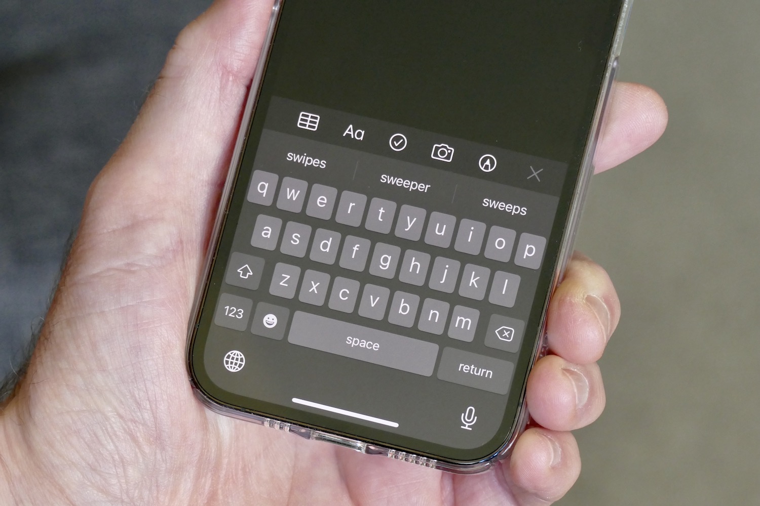 iphone keyboard for android