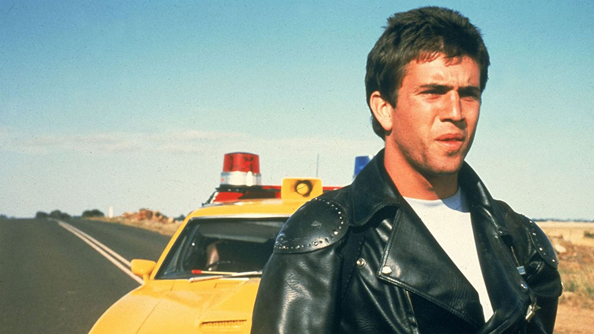 Mel Gibson dans Mad Max.