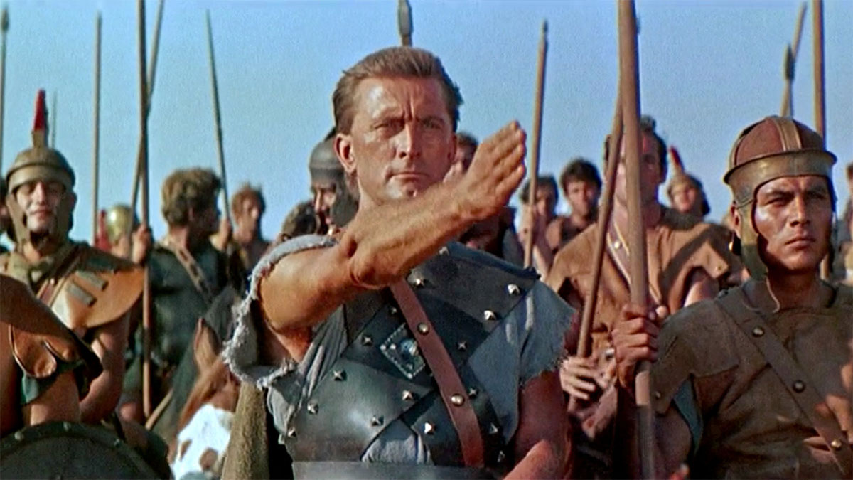 Kirk Douglas dans "Spartacus" (1960).