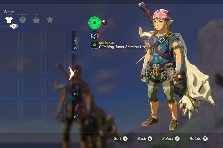 Where To Get The Climbing Gear In Breath Of The Wild Digital Trends   Climbing Gear Botw 