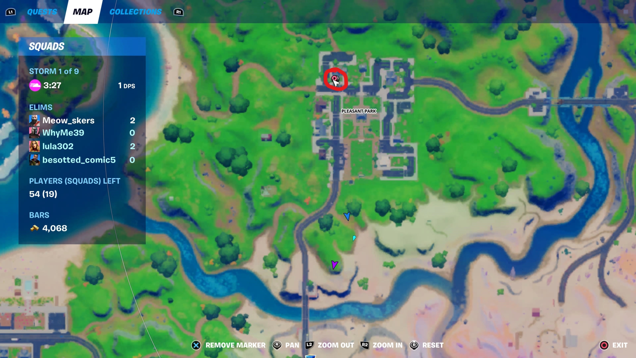 Fortnite Season 5 Week 5 Challenge Bury Gnomes in Pleasant Park