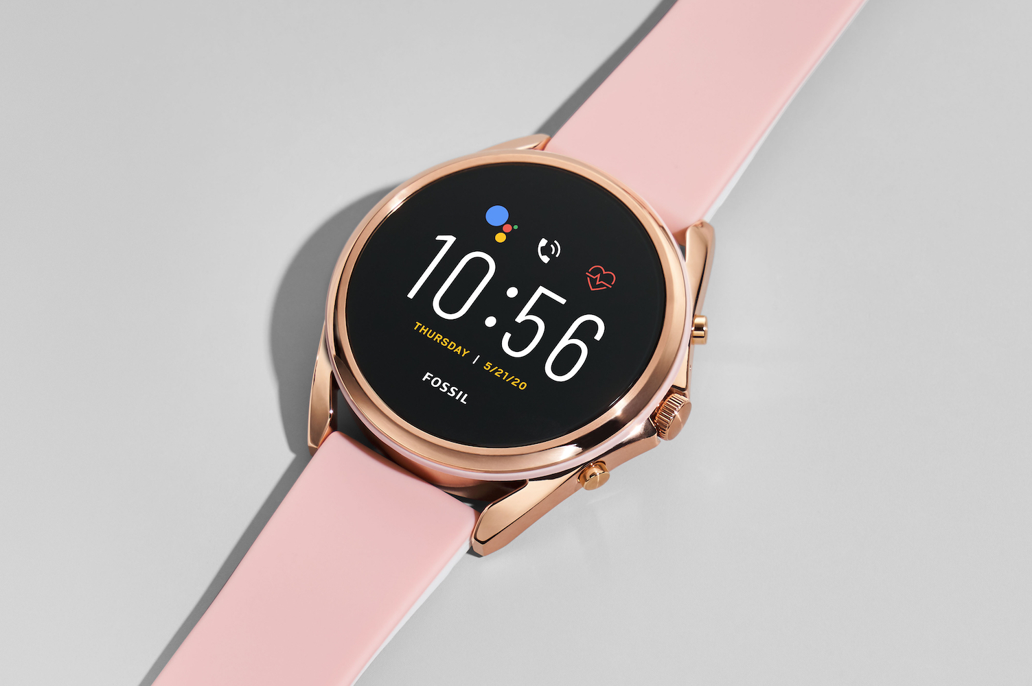 Fossil smartwatch outlet pink