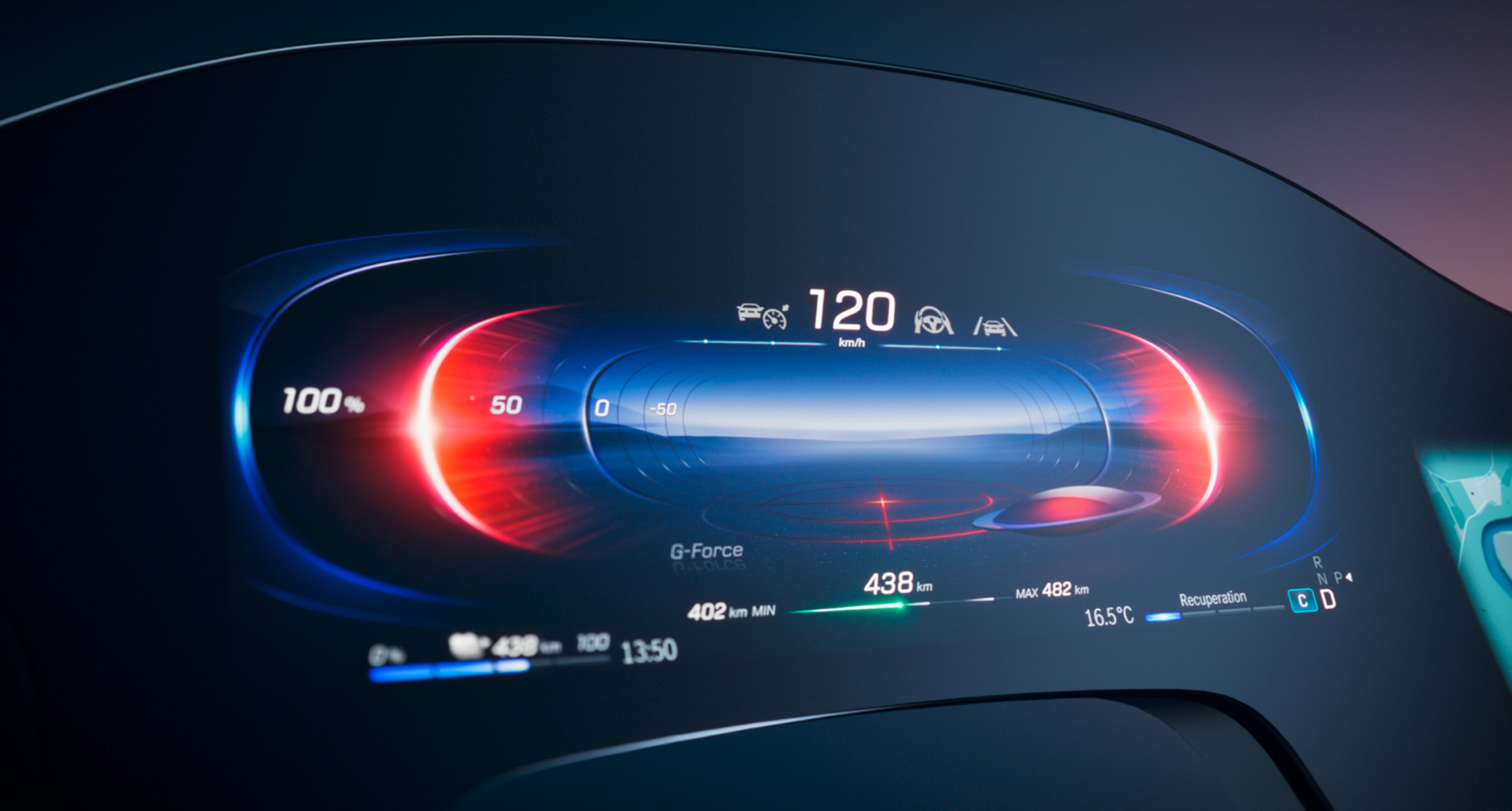 Mercedes-Benz Debuts 56-Inch Hyperscreen Display for EVs