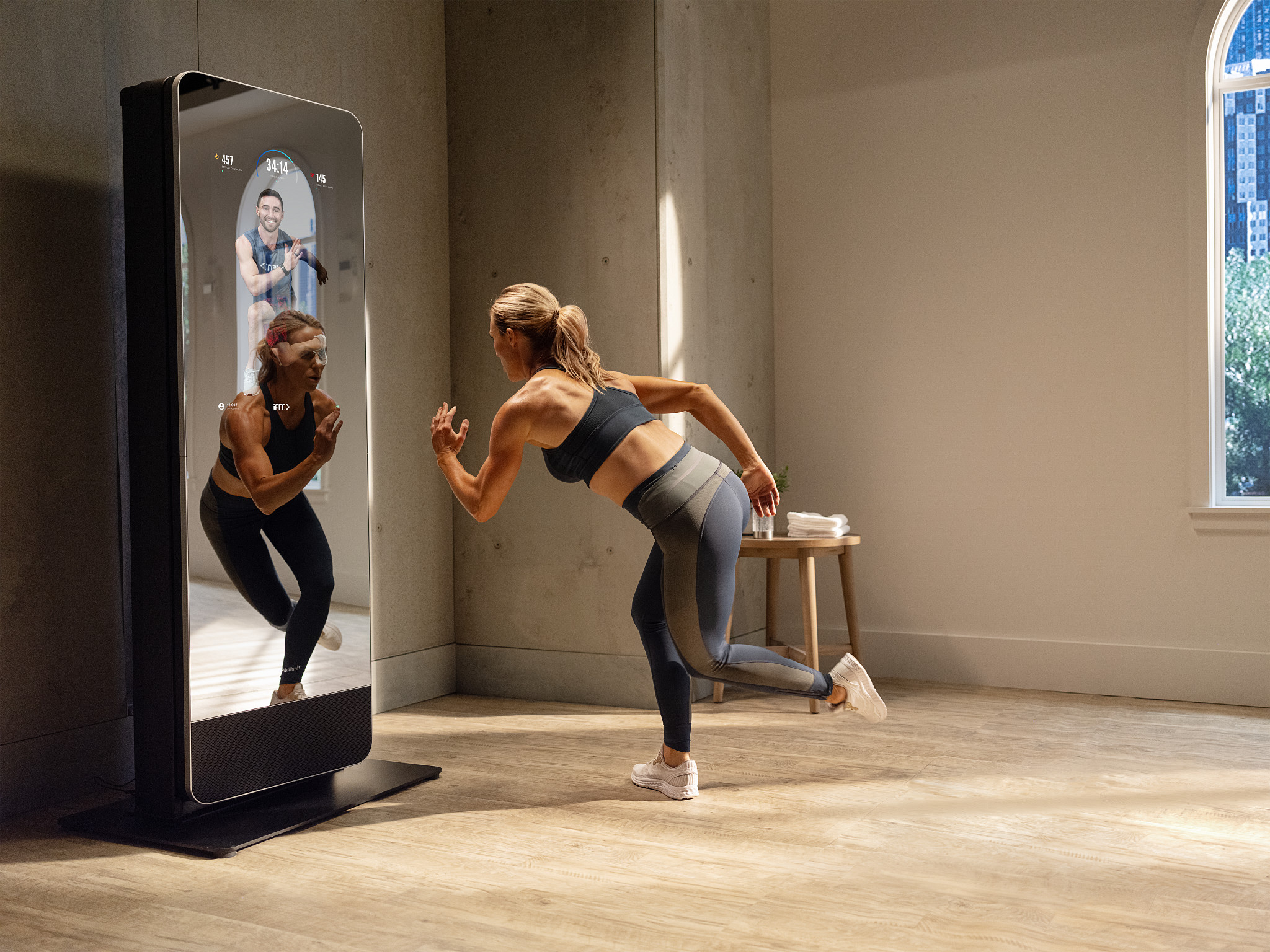 Portable best sale workout mirror