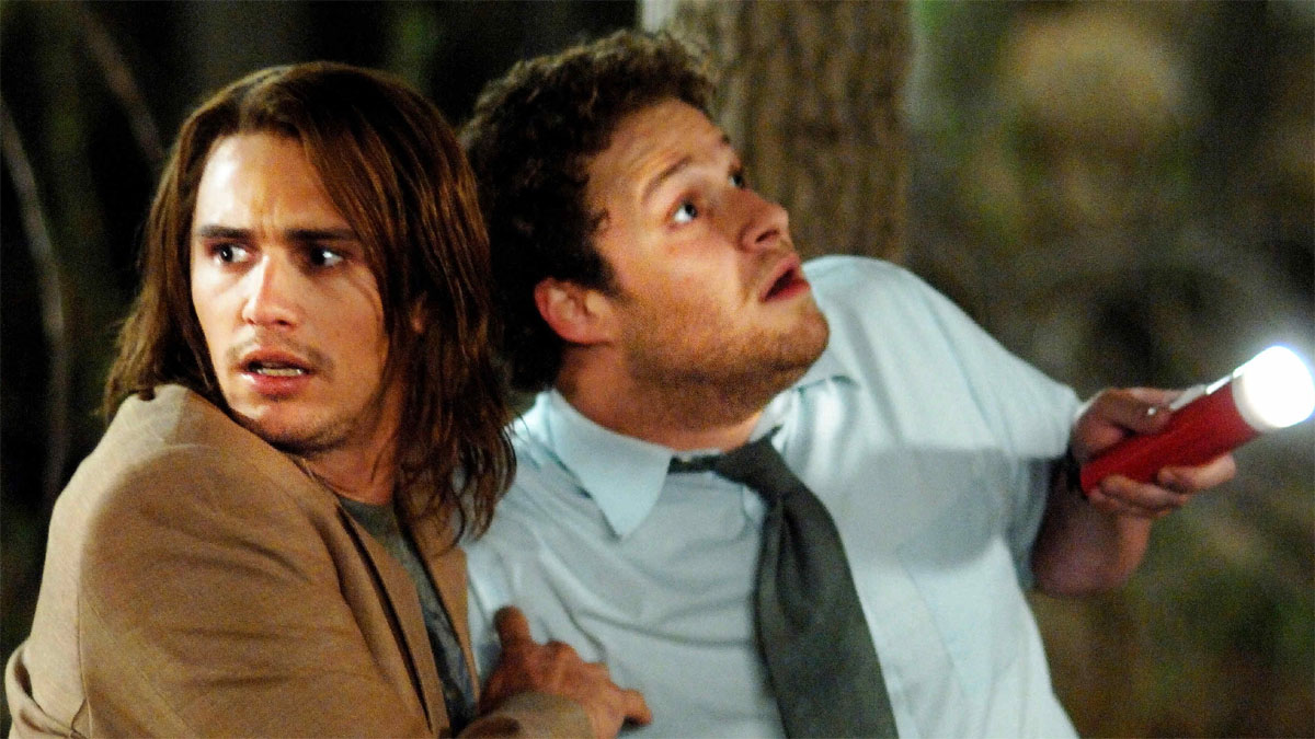 James Franco et Seth Rogen dans Pineapple Express.