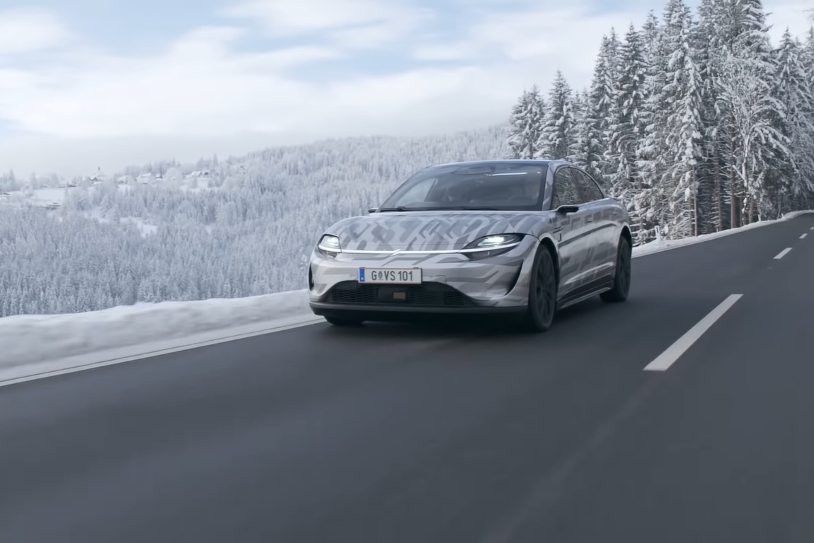 Sony Begins Road-Testing Vision-S Electric Car Prototype | Digital Trends