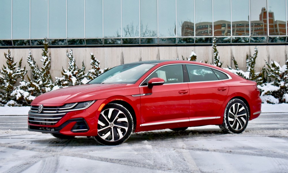 2021 volkswagen arteon review front three quarter