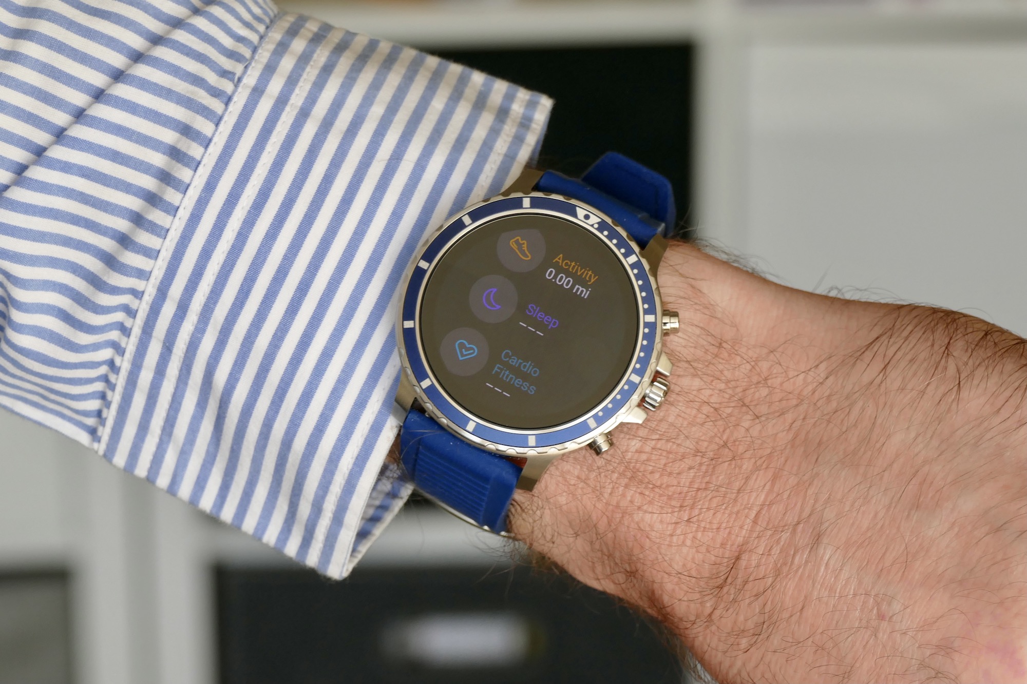 Citizen CZ Smart HR Heart Rate Smartwatch 46mm Gray IP Stainless Steel  bracelet Watch, Powered by Google Wear OS Gray MX0007-59X - Best Buy