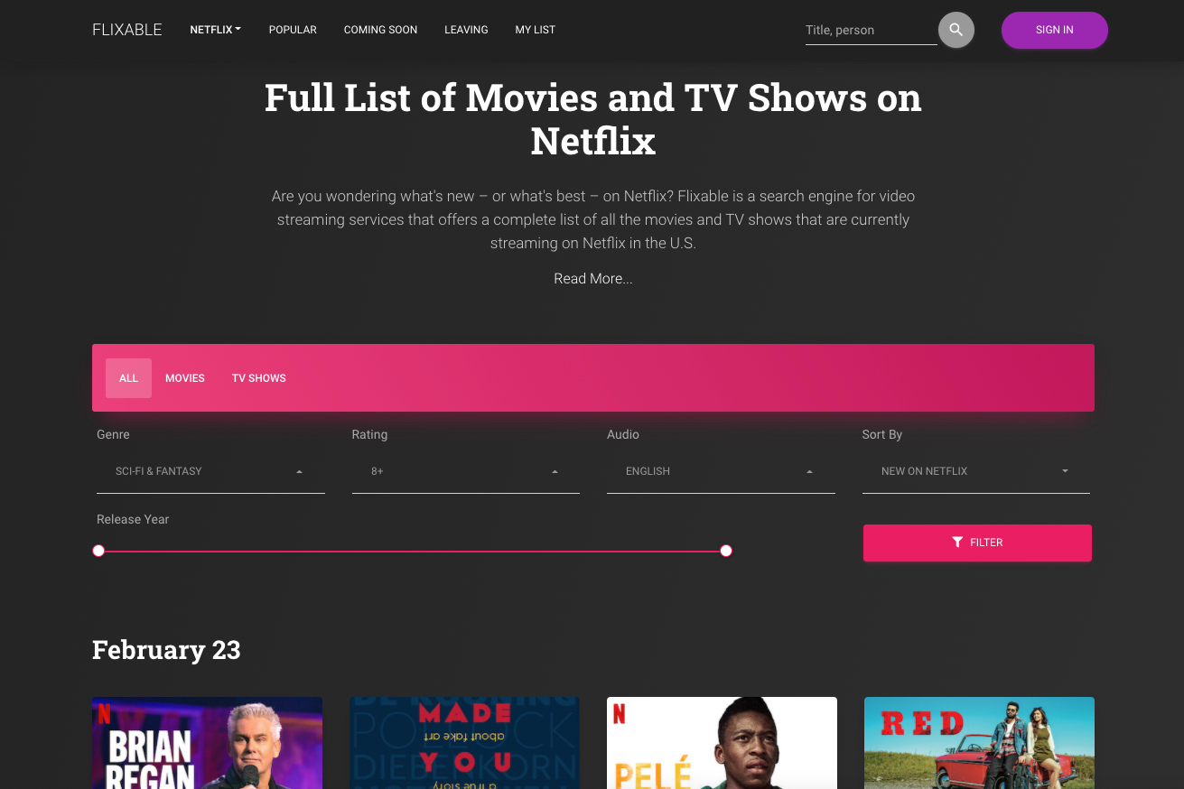 How to see on sale all shows on netflix