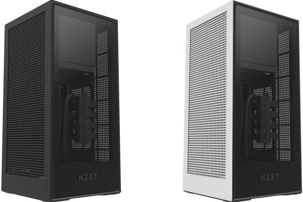 nzxt h1 pc case catching fire design fix black  white