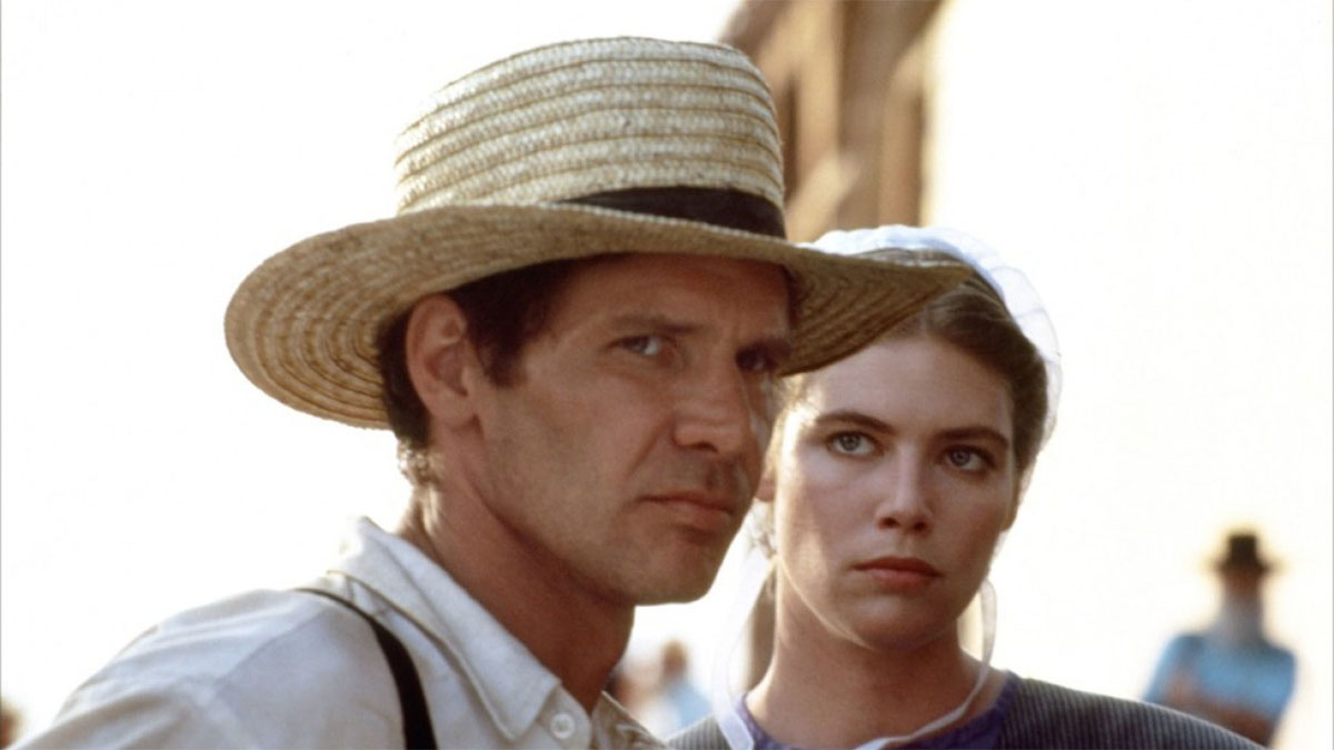 Harrison Ford et Kelly McGillis en témoin.