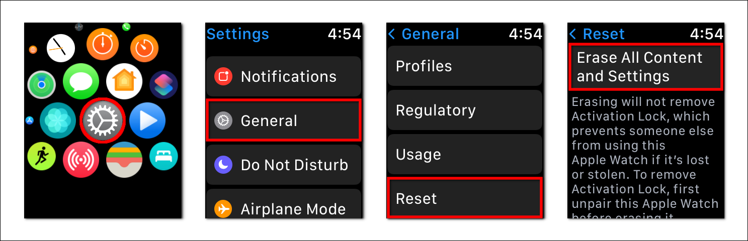 Unpair and erase your Apple Watch - Apple Support