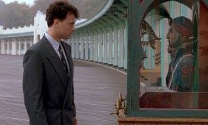 Tom Hanks faces Zoltar in Big.